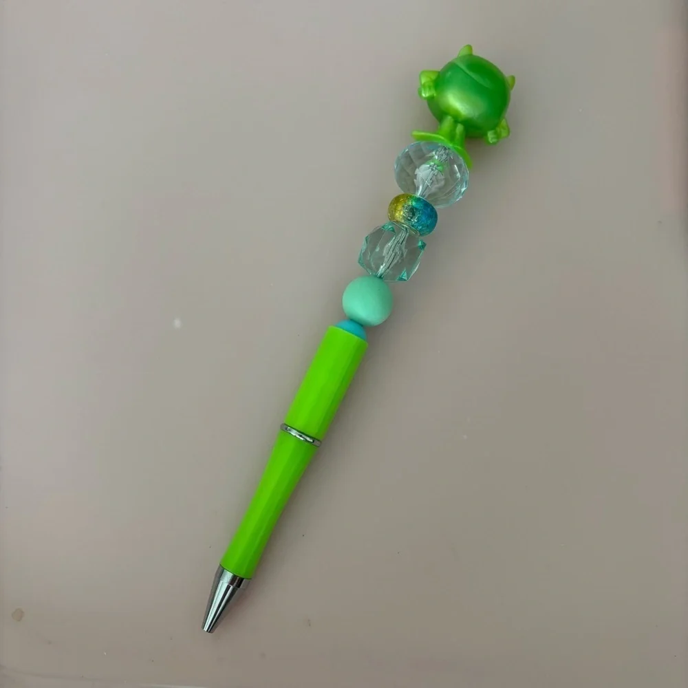 Disney Doorables: Monster INC: Mike Classic handmade beaded pen